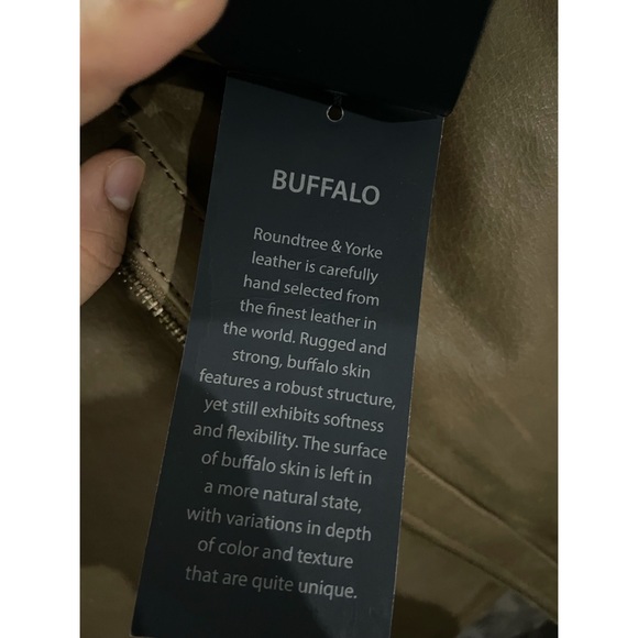 SMOOTH BUFFALO LEATHER JACKET - Picture 4 of 6